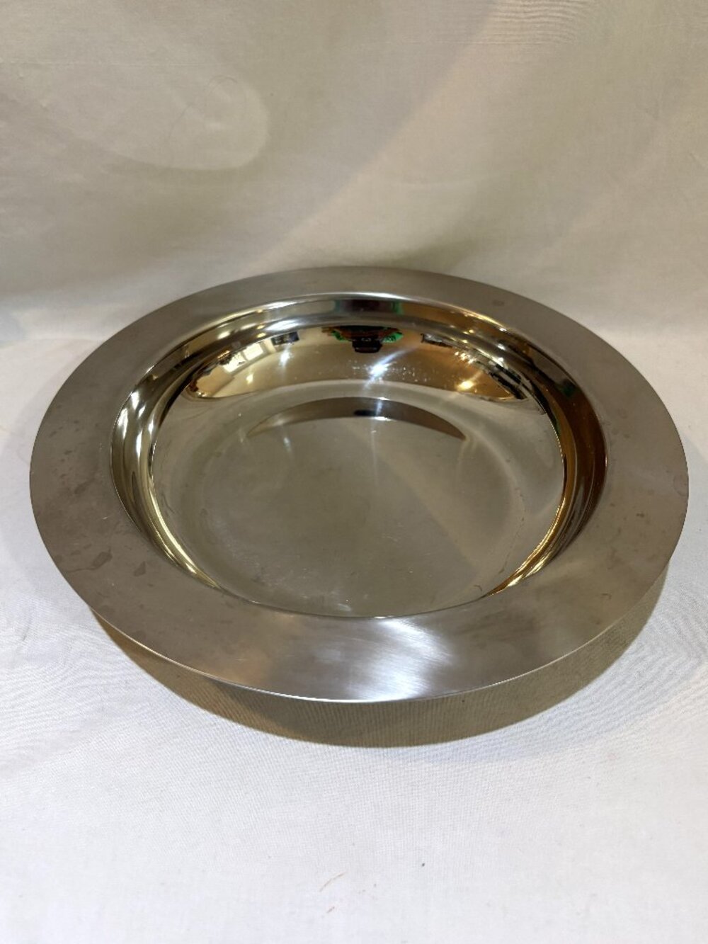 Pinnacle Stainless Steel 18/10 Rim Bowl 10" Made in Italy